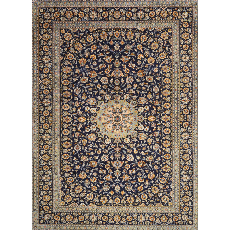 Bloomsbury Market Traditional Gray/Blue/Yellow Area Rug Wayfair